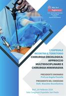 L’ospedale incontra il territorio. Chirurgia Oncologica: approccio multidisciplinare e chirurgia mininvasiva